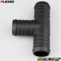 Encaixe de mangueira em T Flexeo preto Ã˜32 mm