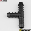 Black Flexeo Ã˜12 mm T-hose fitting