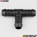 Black Flexeo Ã˜14 mm T-hose fitting