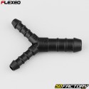 6-6-10 mm Y-shaped hose connector Flexeo black