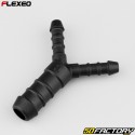 Y-connector Ã˜6-6-12 mm Flexeo hoses black