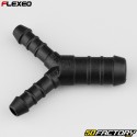 8-8-14 mm Y-shaped hose connector Flexeo black