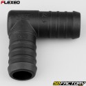 Raccordo portagomma Flexeo Ø22 mm nero