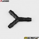 Black Flexeo Ã˜4 mm Y-hose connector
