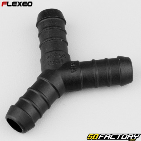 Conector de manguera en Y Flexeo negro Ã˜14 mm