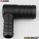 L-shaped hose connector Ã˜25-18 mm Flexeo black