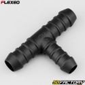 Ã˜14-14-12 mm Flexeo T-hose fitting black