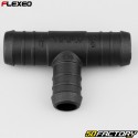 Ã˜22-22-18 mm Flexeo T-mangueira encaixe preto