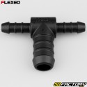 Ã˜8-8-16 mm Flexeo T-hose fitting black