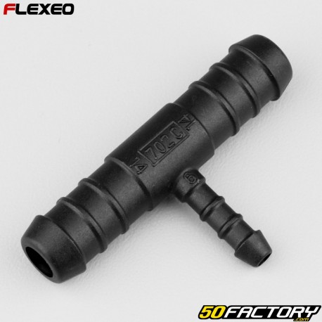 Ã˜14-14-6 mm Flexeo T-hose fitting black