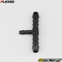 Ã˜6-6-4 mm Flexeo T-mangueira encaixe preto