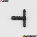 Ã˜4-4-6 mm Flexeo T-mangueira encaixe preto