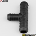 Ã˜18-18-15 mm Flexeo T-hose fitting black