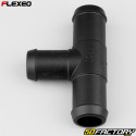 Ã˜22-22-20 mm Flexeo T-mangueira encaixe preto