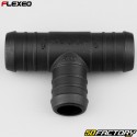 Ã˜25-25-22 mm Flexeo T-mangueira encaixe preto