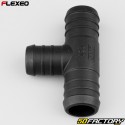 Ã˜25-25-22 mm Raccordo a T Flexeo nero