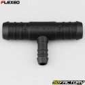 Ã˜18-18-10 mm Raccordo a T Flexeo nero