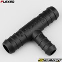 Ã˜18-18-14 mm Flexeo T-hose fitting black