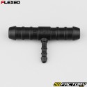 Ã˜10-10-4 mm Flexeo T-mangueira encaixe preto