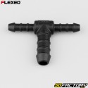 Ã˜6-6-10 mm Flexeo T-hose fitting black