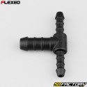 Ã˜6-6-10 mm Flexeo T-mangueira encaixe preto