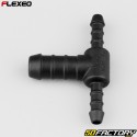 Ã˜6-6-12 mm Flexeo T-hose fitting black