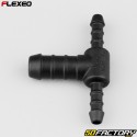 Ã˜6-6-12 mm Flexeo T-mangueira encaixe preto