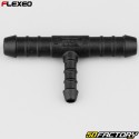 Ã˜10-10-6 mm Flexeo T-mangueira encaixe preto