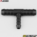 Ã˜12-12-8 mm Flexeo T-hose fitting black