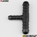 Ã˜12-12-8 mm Flexeo T-mangueira encaixe preto