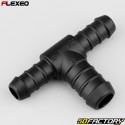 Racor para manguera Flexeo T Ø12-12-16 mm negro