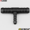 Ã˜14-14-8 mm Flexeo T-mangueira encaixe preto