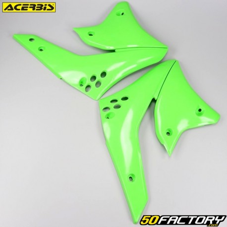 Carenados delanteros Kawasaki KXF XNUMX (XNUMX - XNUMX) Acerbis  verde