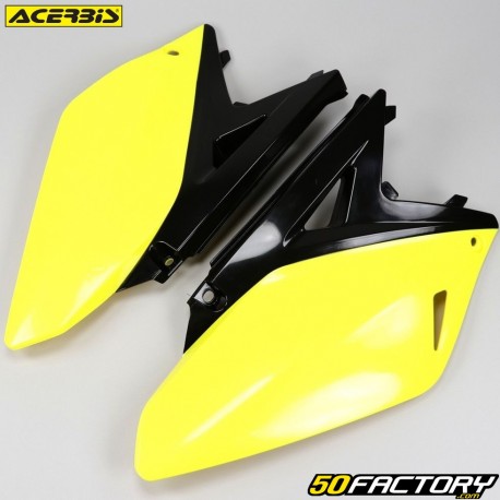 Carenados traseros Suzuki  RM Z XNUMX (XNUMX - XNUMX) Acerbis  amarillo y negro