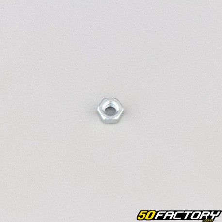 Tuerca Ø4x0.70 mm (rosca izquierda)