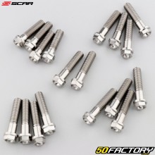 Hardware de titânio do eixo dianteiro Yamaha YZF (desde 2020), Fantic XXF, XEF 450... (desde 2022) Scar (Kit)