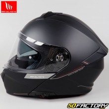 Casque modulable MT Helmets Génésis SV Solid A1 noir mat