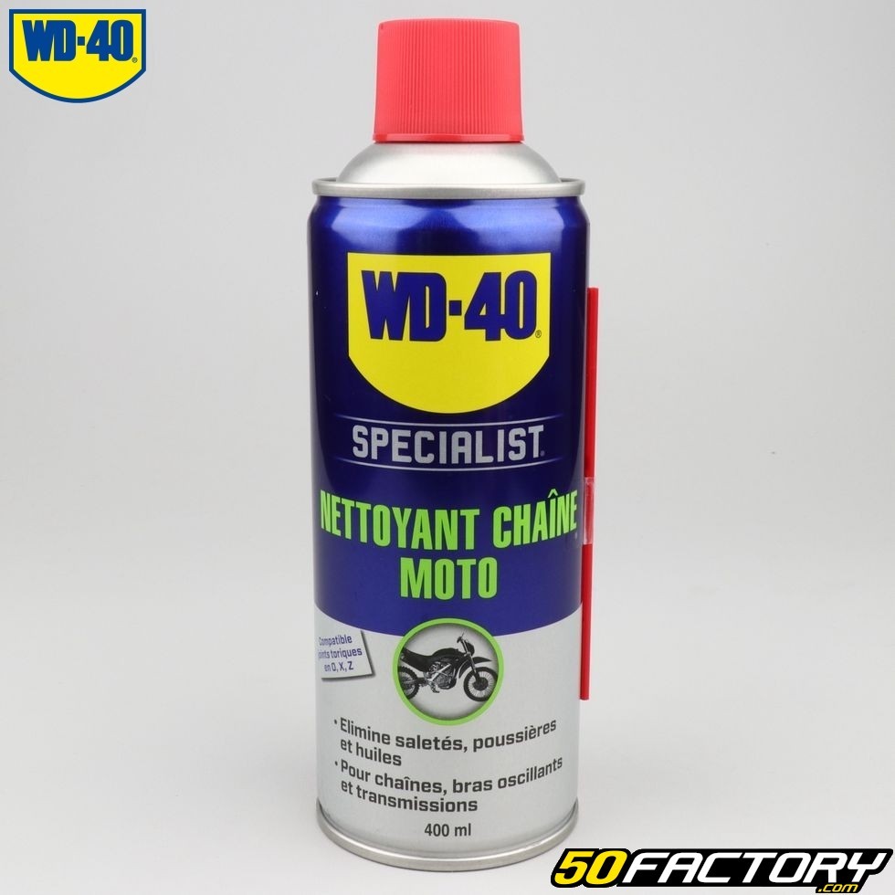 Nettoyant chaîne WD-40 Specialist Moto 400ml – Pièce moto et scooter