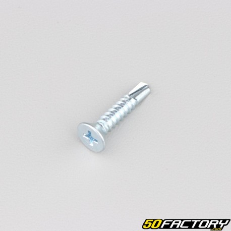 Tornillo autotaladrante cabeza Phillips avellanada de 4.8x25 mm (por unidad)