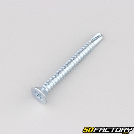 Tornillo autotaladrante cabeza Phillips avellanada de 4.8x45 mm (por unidad)