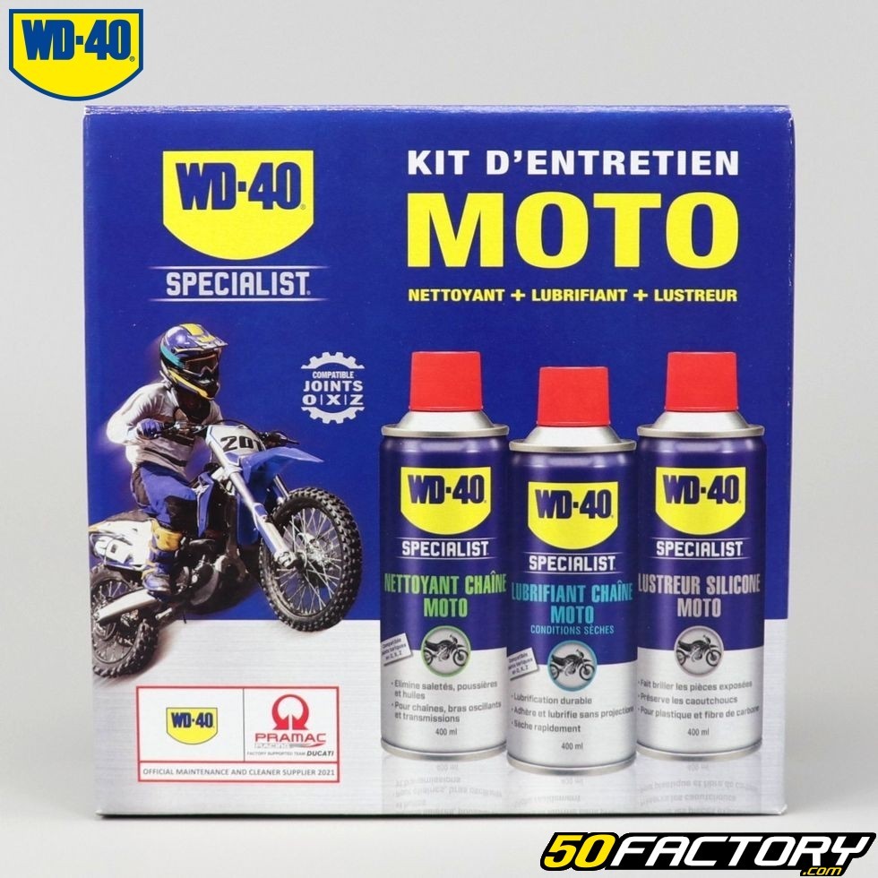 kit Entretien Moto WD-40
