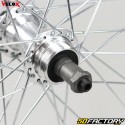 24 &quot;(21-507) ruota posteriore per bicicletta per ruota libera 5/6/7V Bike Mach1 Kid 110 alu grigio