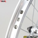 Ruota posteriore per bicicletta da 20 &quot;(19-406) per ruota libera 5/6/7V Vélox Mach1 ER-10 alu grigio