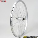 Bicycle front wheel 24&quot; (19-507) Velox Mach1 ER-10 alu gray