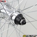 Roue arrière vélo 24" (19-507) pour roue libre 5/6/7V Vélox Mach1 ER-10 alu grise