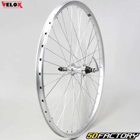 Ruota posteriore per bicicletta da 26 &quot;(19-559) per ruota libera 5/6/7V Vélox Mach1 ER-10 alu grigio