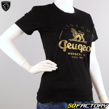 T-shirt Peugeot Legend black woman