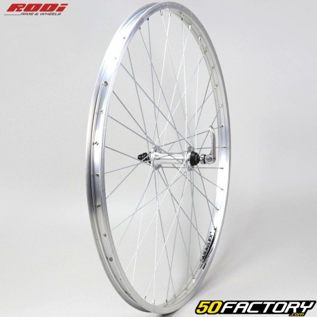 Ruota anteriore per bicicletta 26&quot; (21-559) Rodi QR Parallex alu grigio