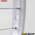 Ruota posteriore bicicletta 24&quot; (21-507) per cassetta 8/9/10V Rodi QR Parallex alu grigio