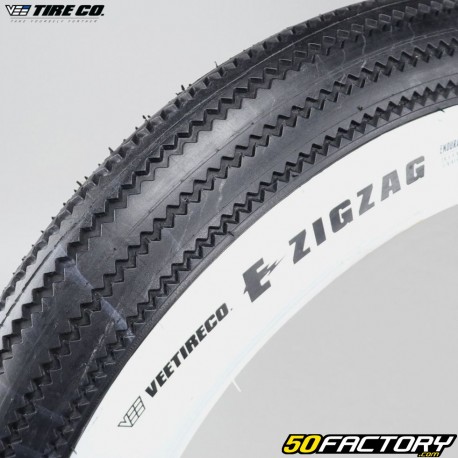 20x4.00 (102-406) VEE Tire Co Zigzag Whitewall Bike Tire